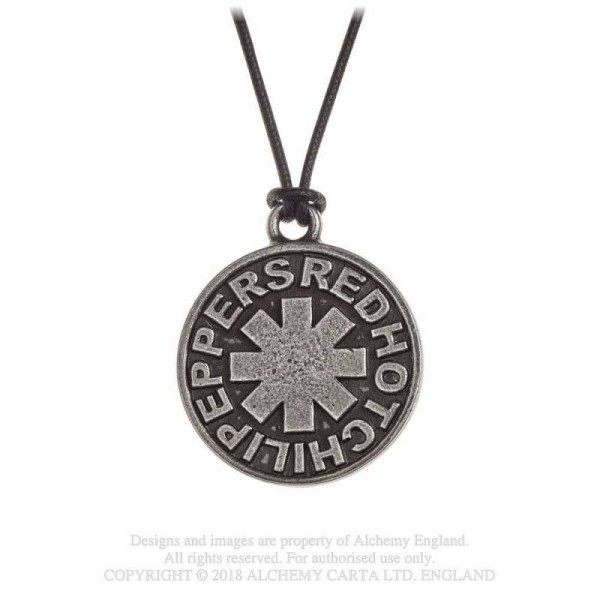 Red Hot Chilli Peppers Asterisk Circle Pendant 