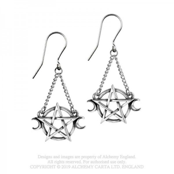 Alchemy Gothic - Goddess Earrings 