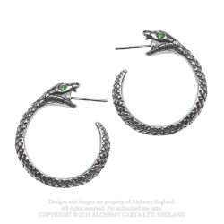 Alchemy Gothic - Sophia Serpent Earrings