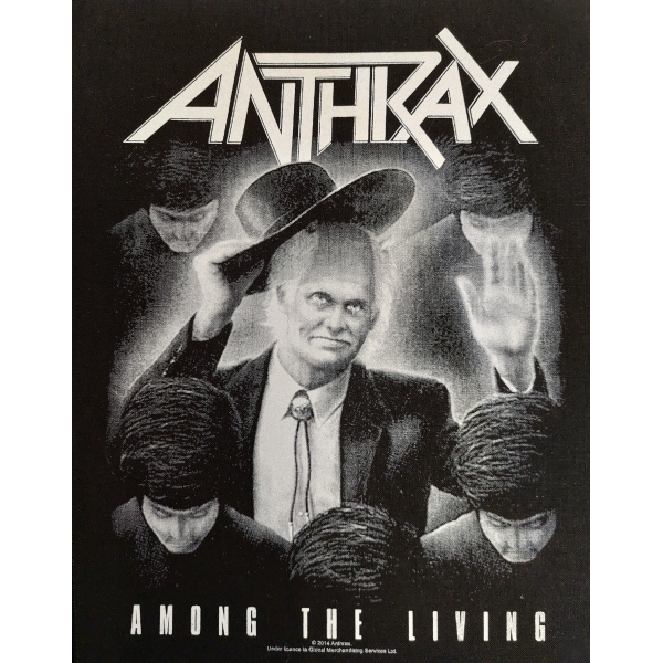 Back Patch Anthrax Among The Living