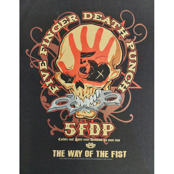 Back Patch Five Finger Death Punch The Way of the Fist