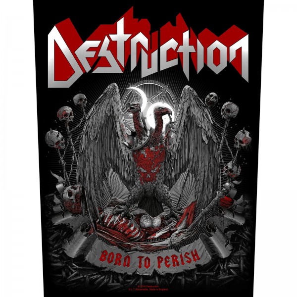 Back Patch Destruction Born To Perish