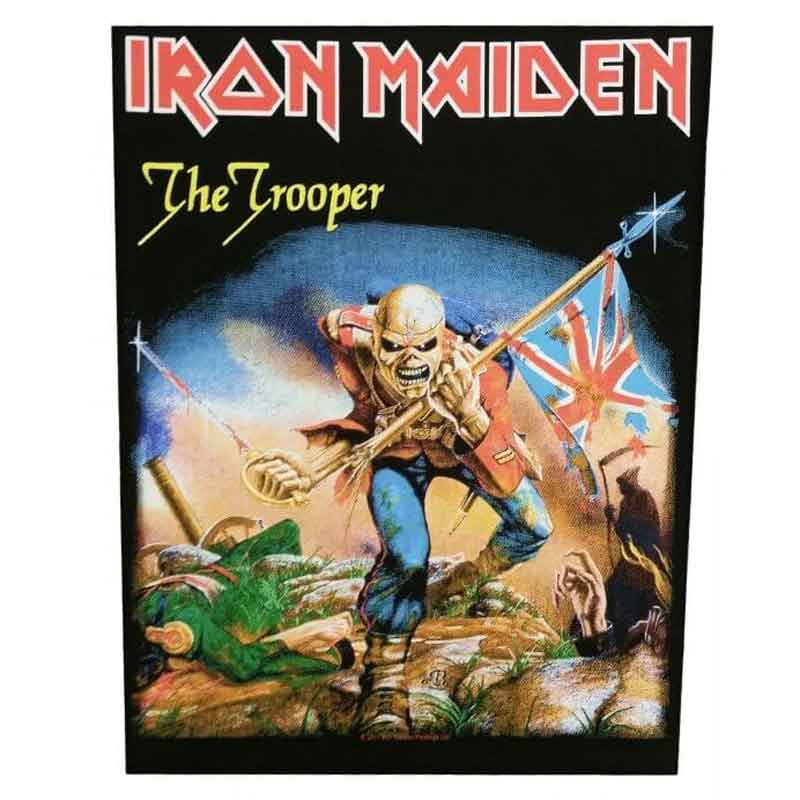 Iron Maiden Back Patch The Trooper