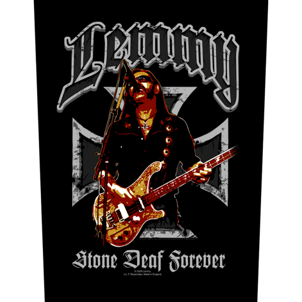 Back Patch Lemmy Stone Deaf Forever