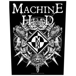 Back Patch Machine Head Crest