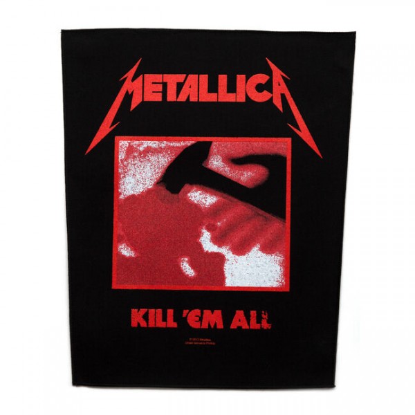 Back Patch Metallica Kill \'Em All