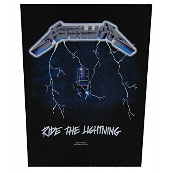Back Patch Metallica Ride The Lightning