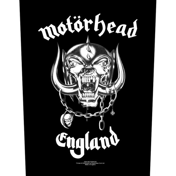 Back Patch Motorhead England