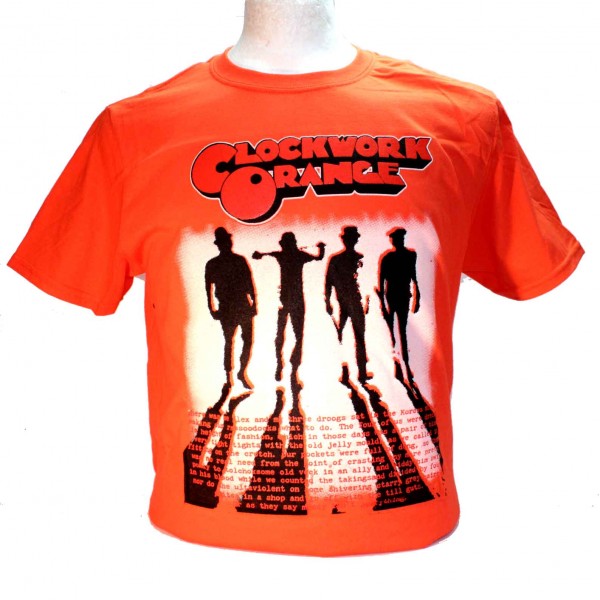 Clockwork Orange Cult Film Square Punk Rock Metal Ska T-shirt