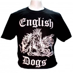 English Dogs Square Anarcho Punk Rock Metal Band T-shirt