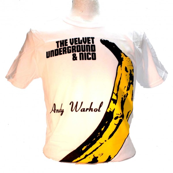 The Velvet Underground Nico Banana Square Punk Rock Goth Band T-shirt