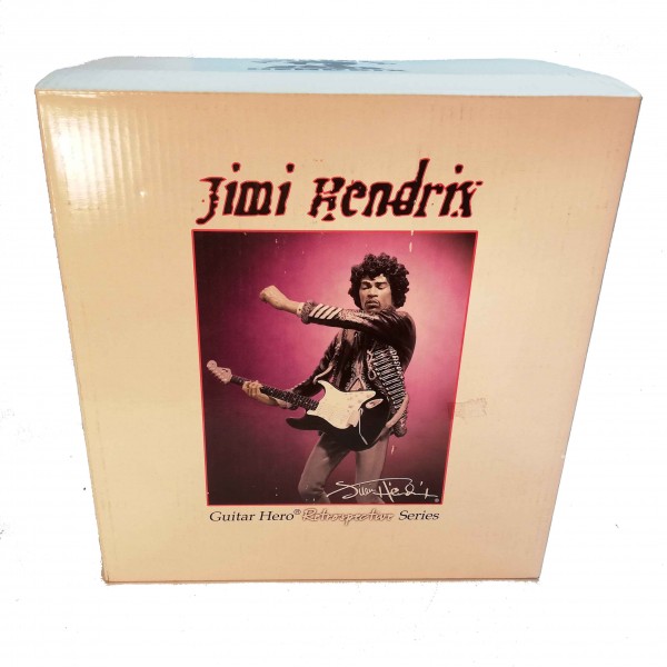 Jimi Hendrix Knucklebonz Rock Iconz Guitar Hero Figure Statue Limited Edition Boxed