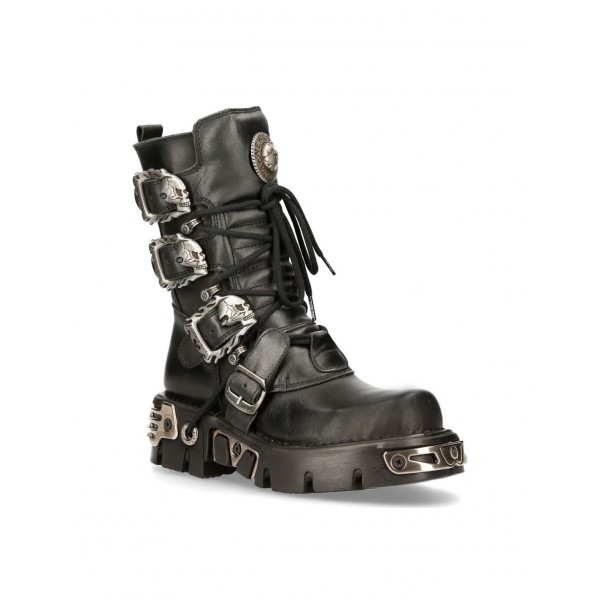 New Rock Boots - METALLIC M-391-S1